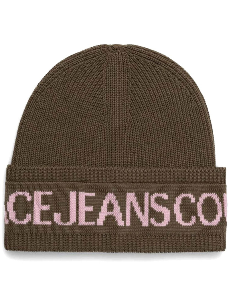 intarsia 로고 beanie 1