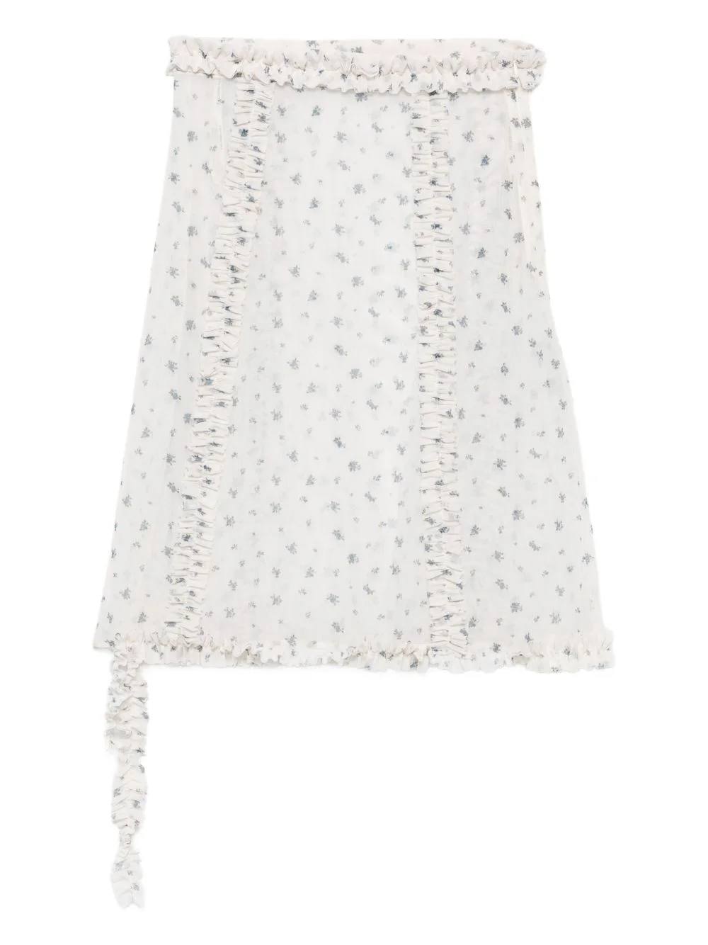 floral-print skirt - 1