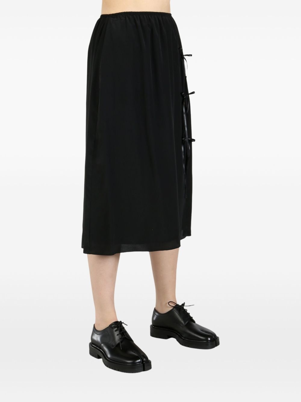 bow-embellished skirt - 3