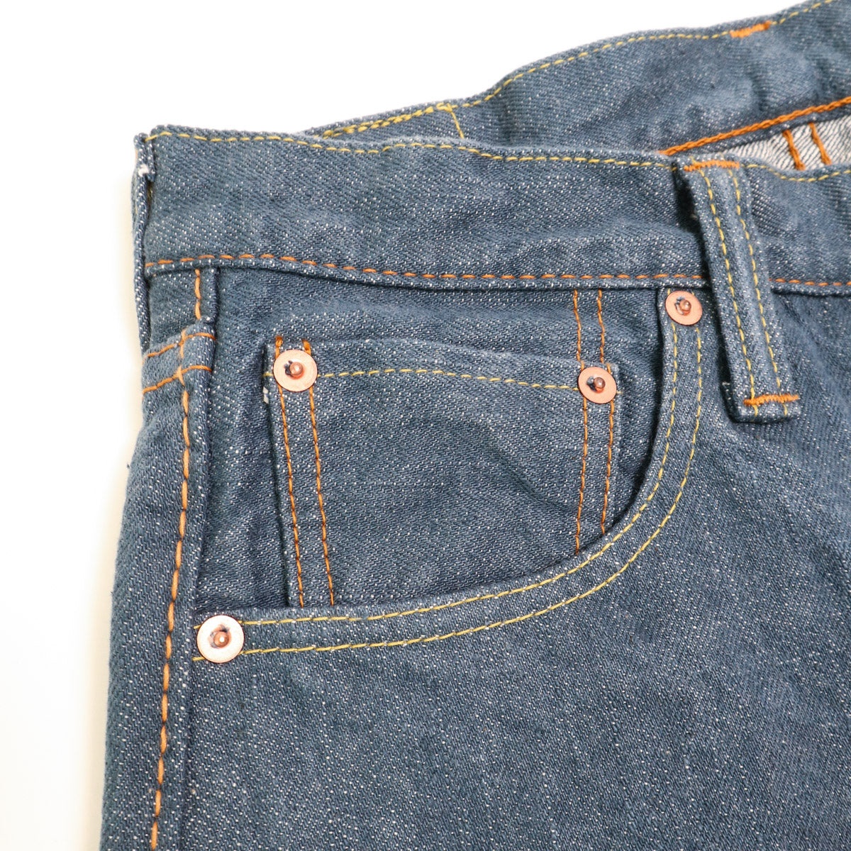 SMBL-019 14oz Relax Taper Smokey Blue - 5