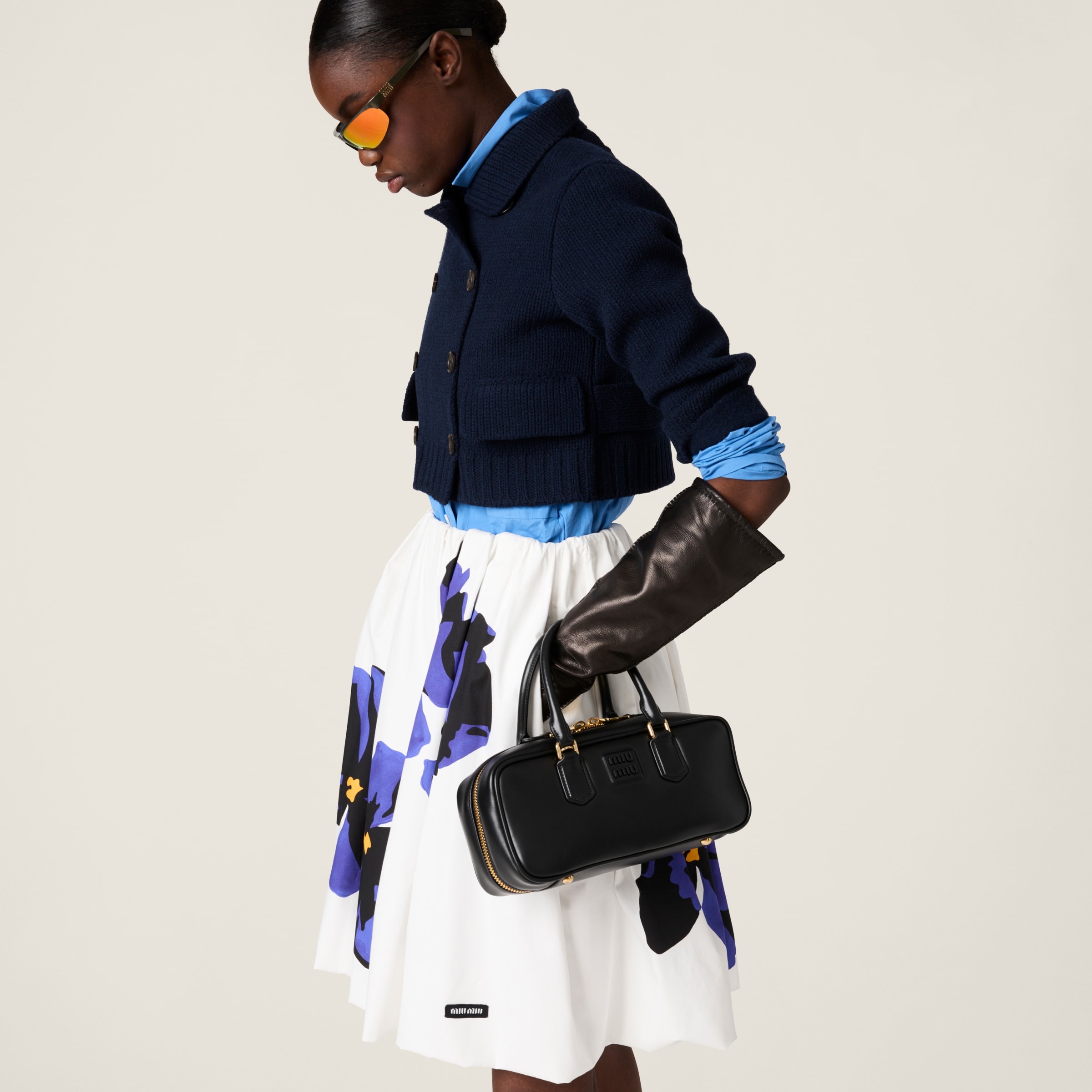 Miu Miu Cropped wool jacket | REVERSIBLE