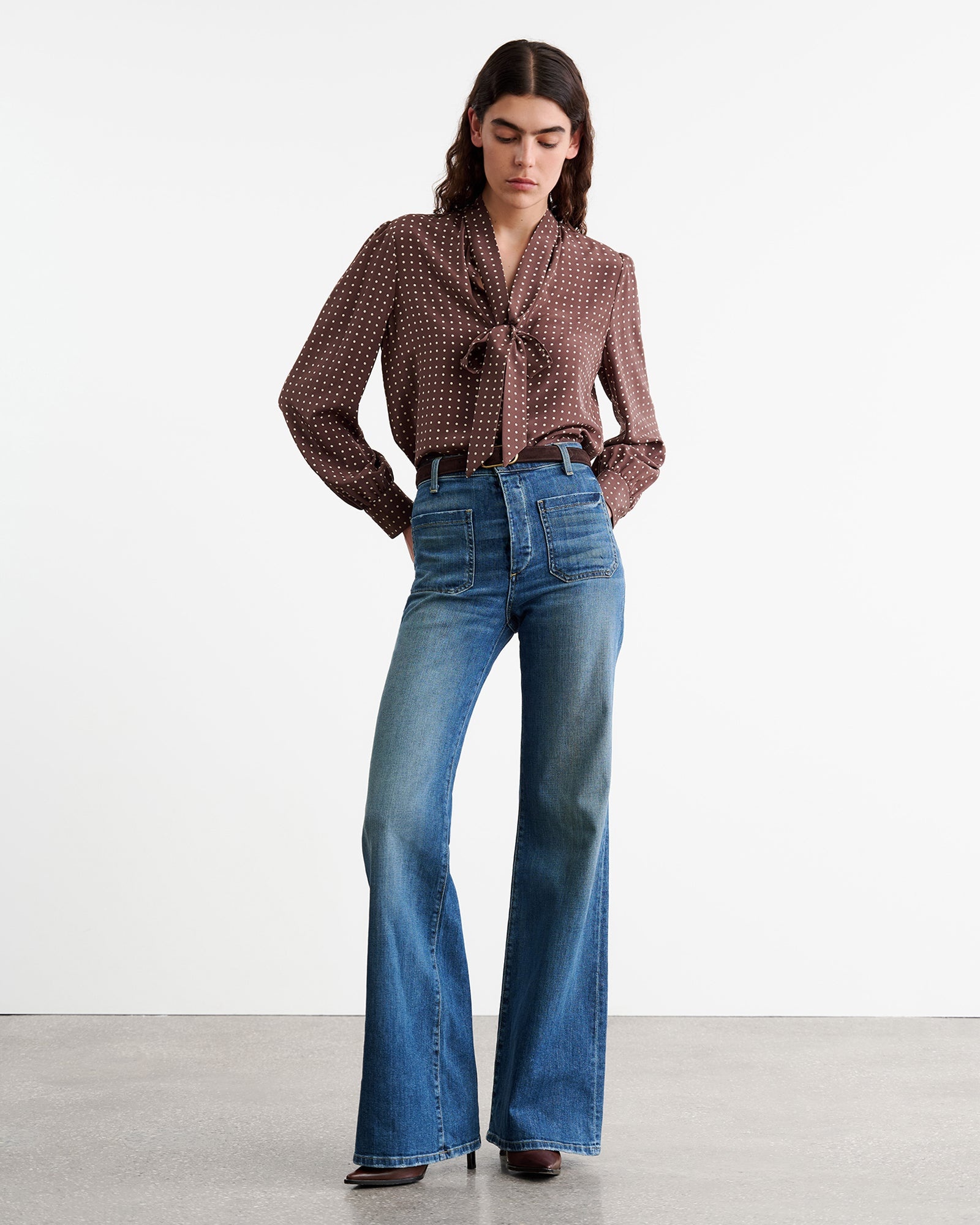 CARINA SILK BLOUSE - 4