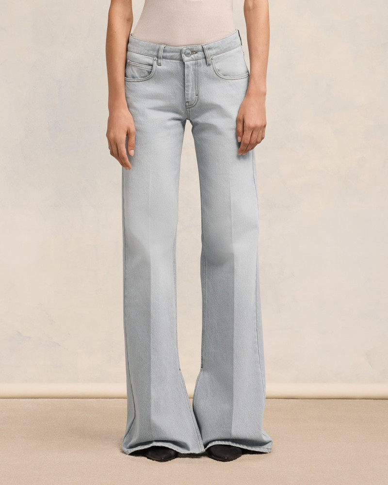 SLITTED FLARE FIT JEANS 3