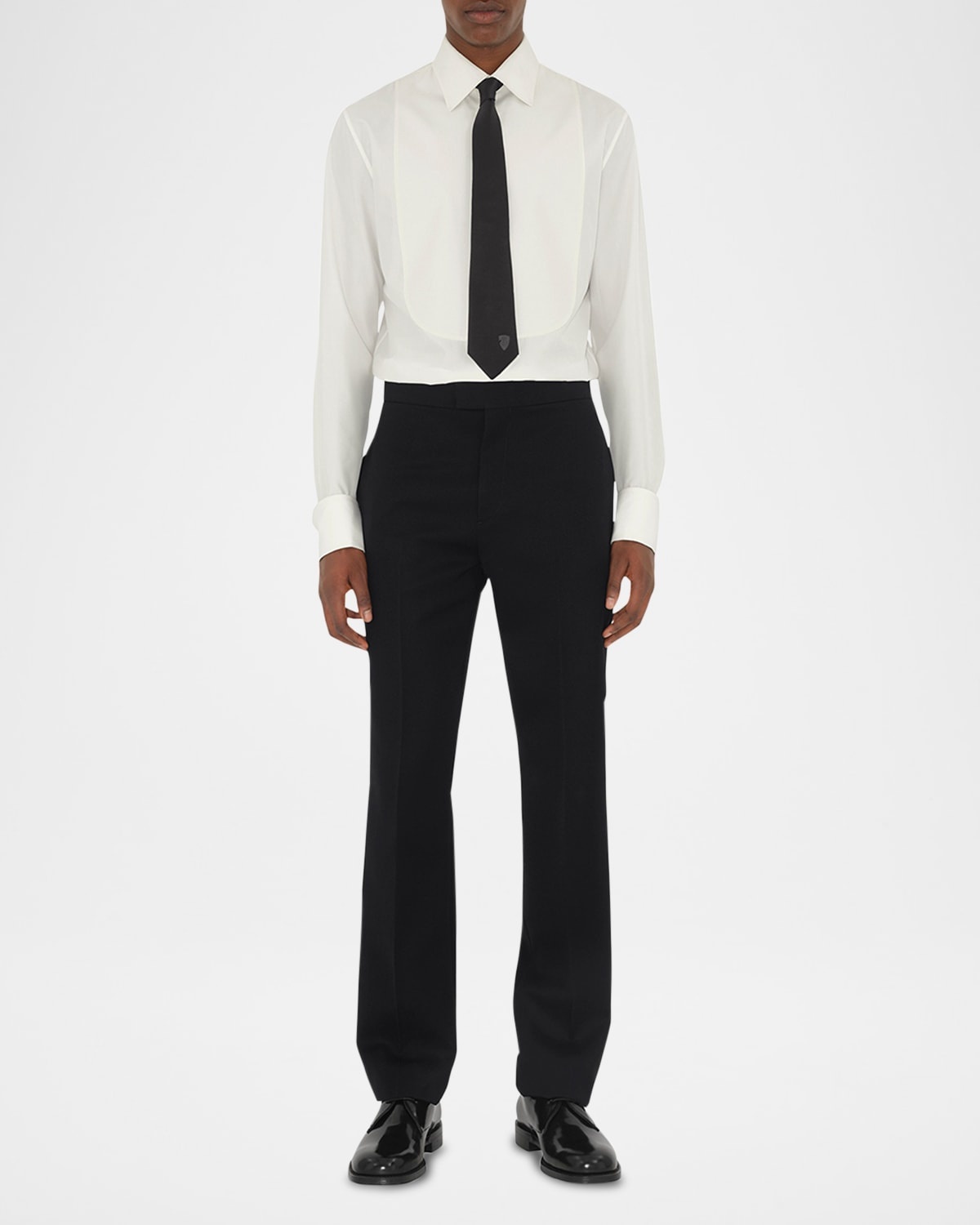 Men's Wool Tuxedo Trousers - 2