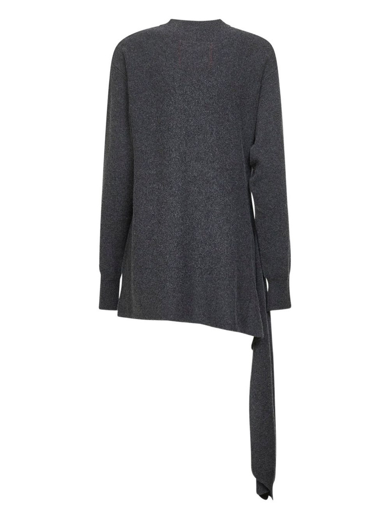 UMA WANG asymmetric sweater outlook