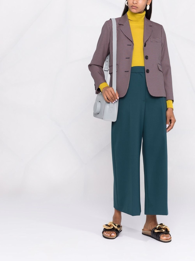 Aspesi houndstooth print blazer outlook