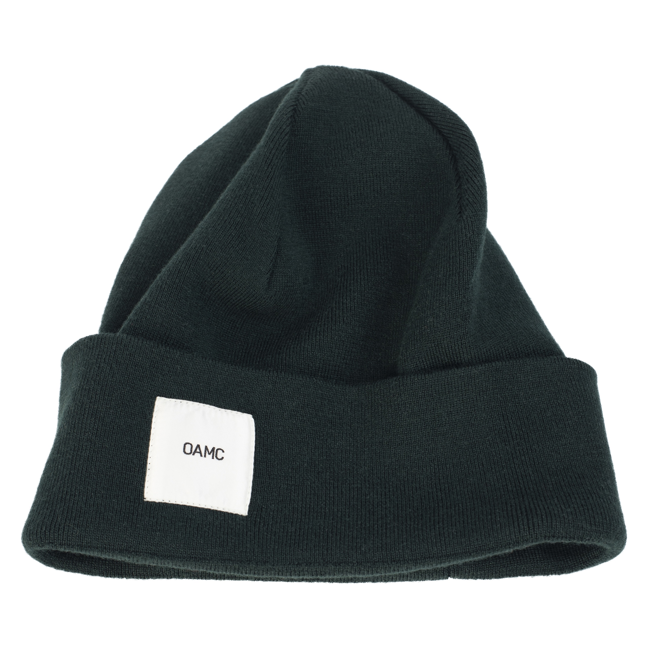 WOOL BEANIE WITH PATCH - 1