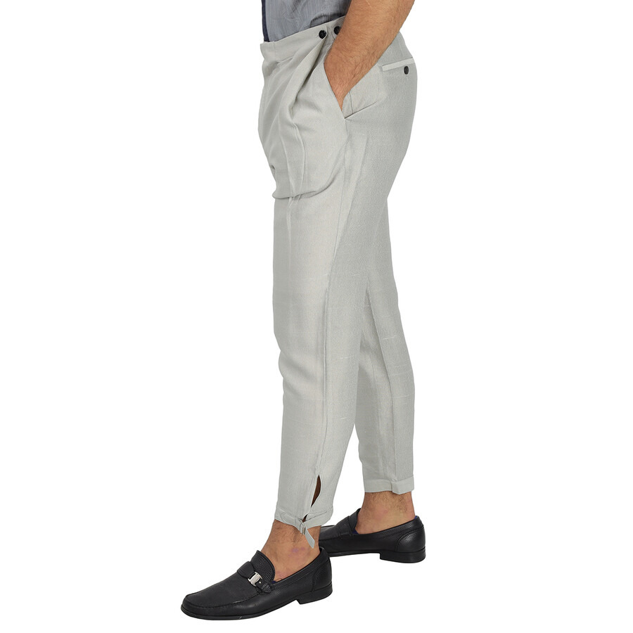 Emporio Armani Silver Pants - 2