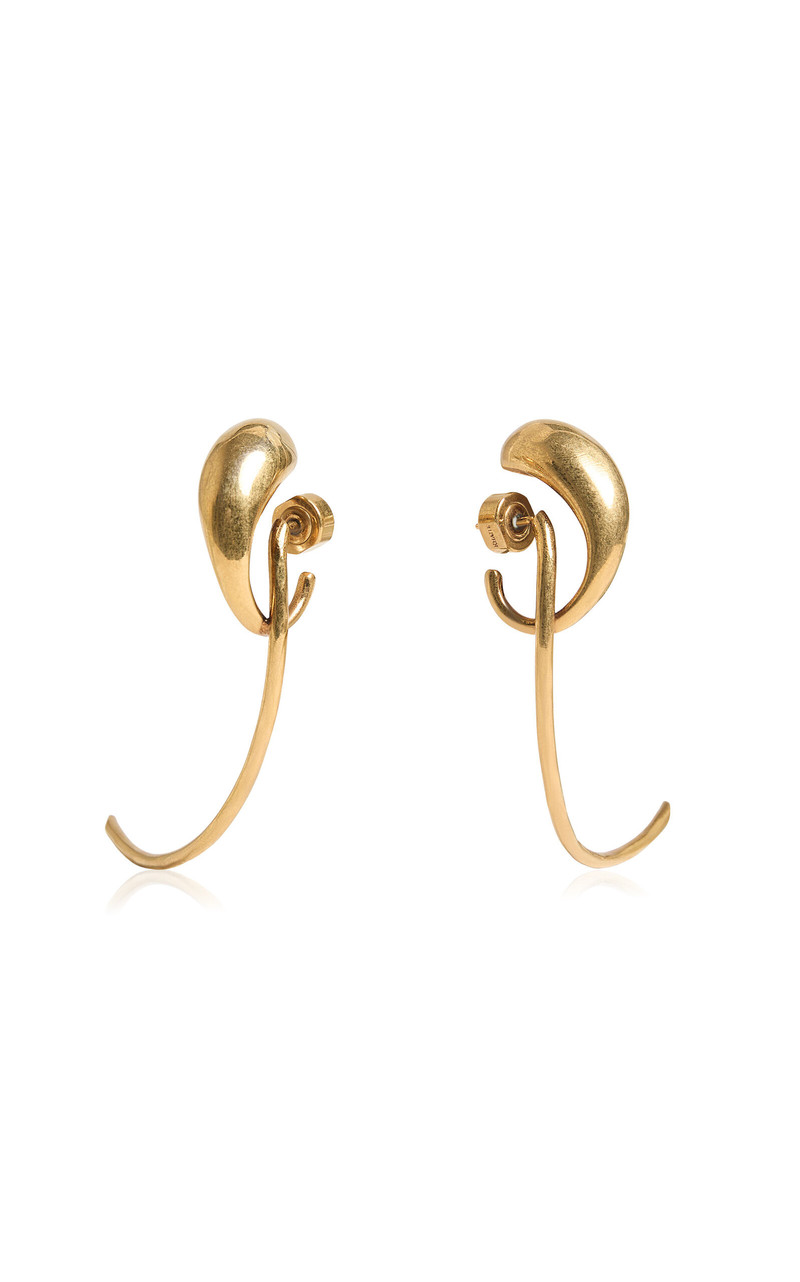 Cyclone Earrings - Antique Gold gold 1