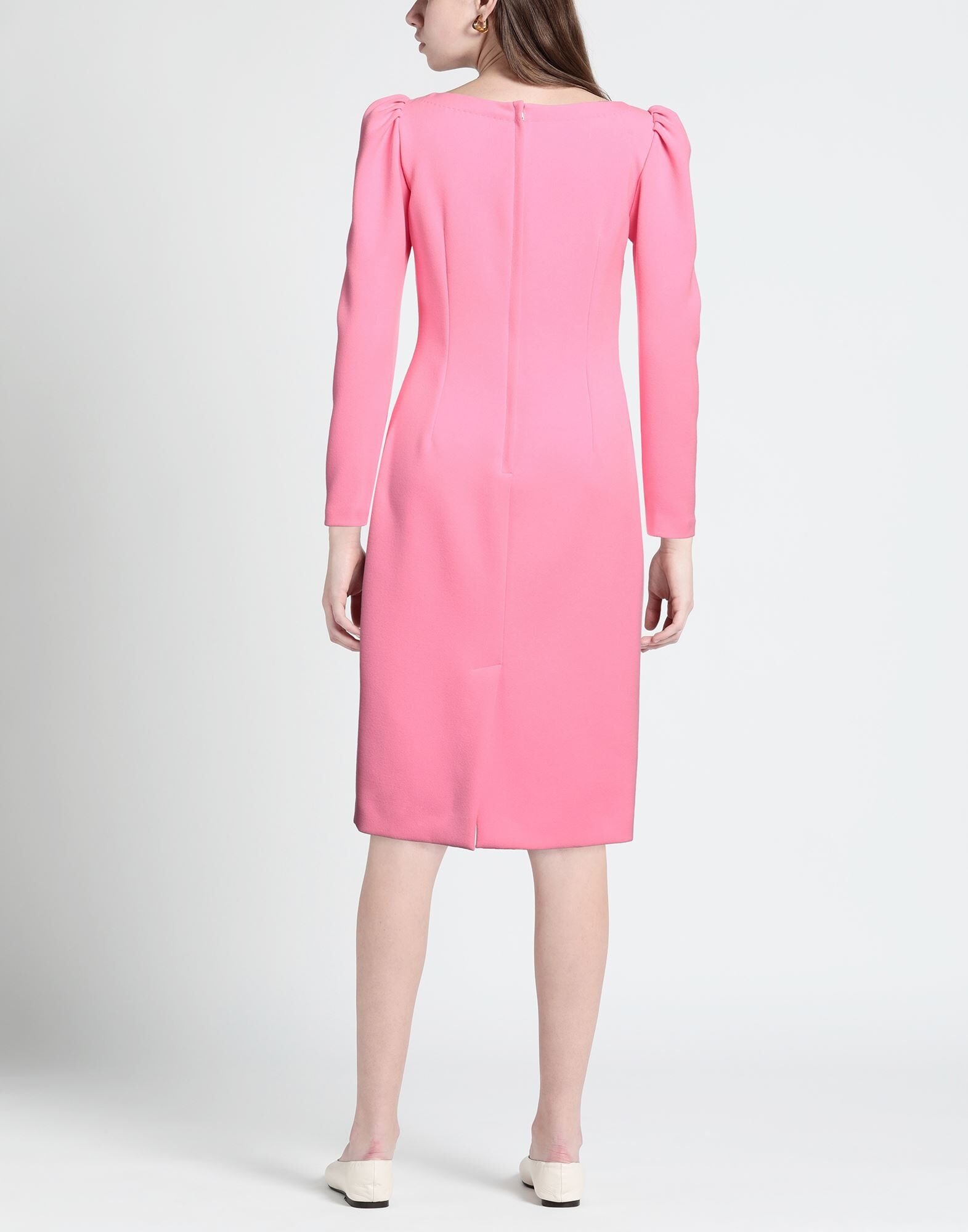 Pink Women's Midi Dress - 4