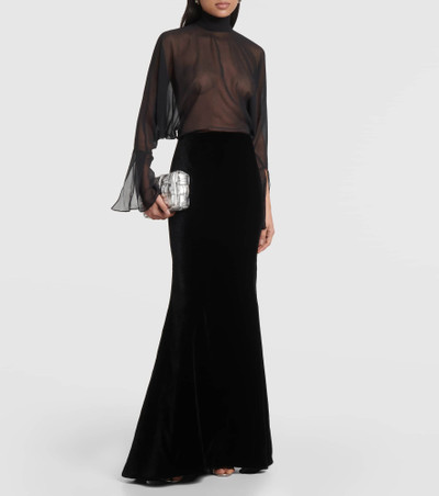 Taller Marmo Shangai silk gown outlook
