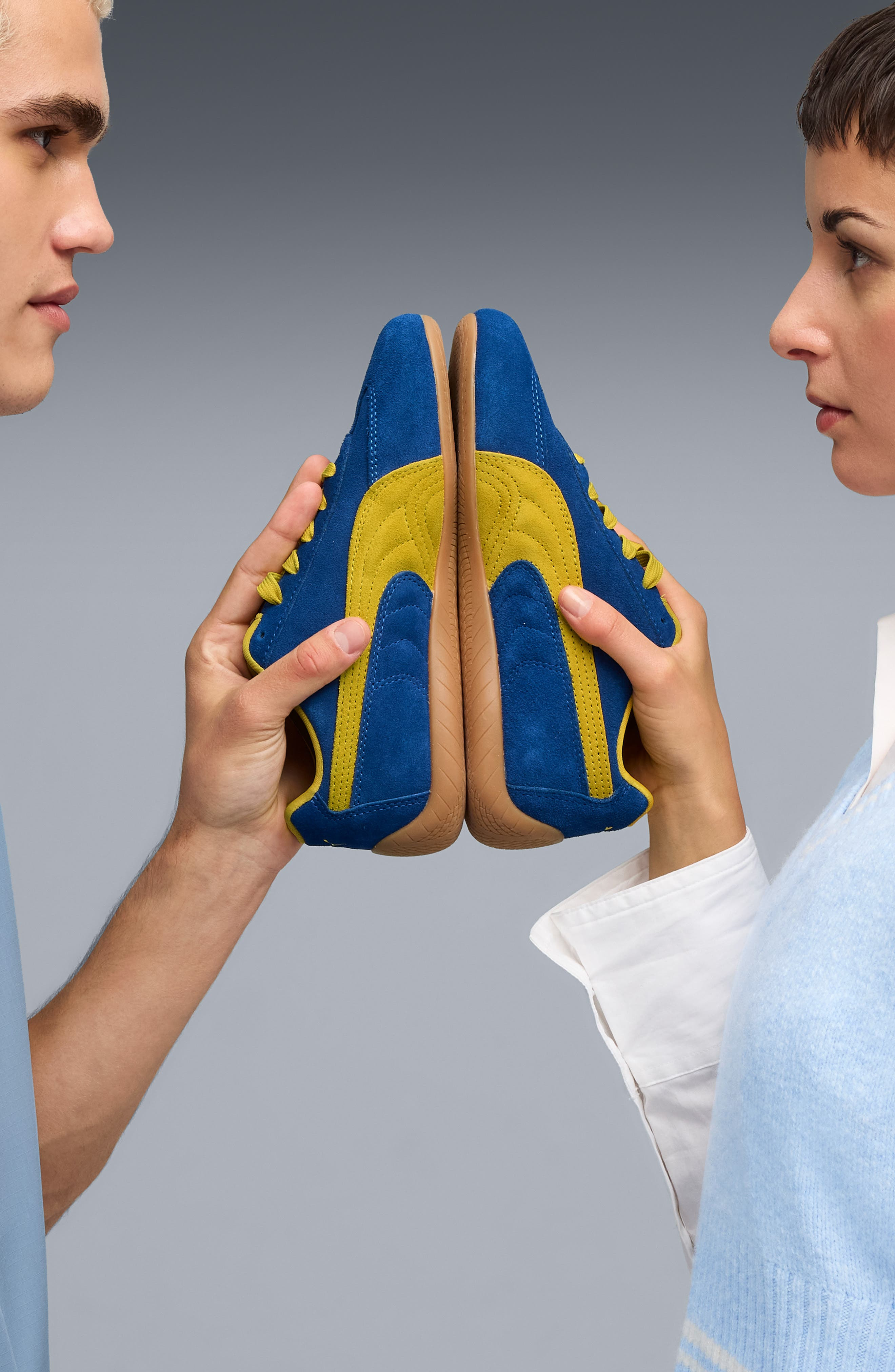 PUMA Speedcat OG Sneaker in Clyde Royal/Yellow at Nordstrom - 2