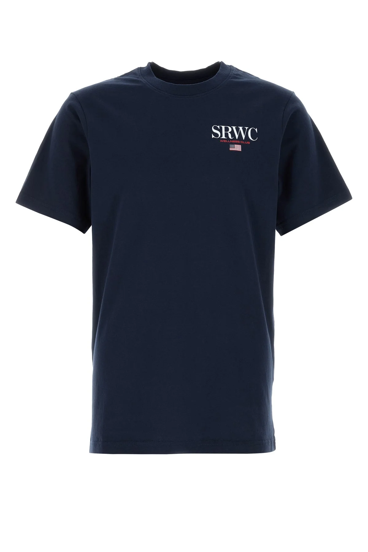 Navy blue cotton t-shirt - 1