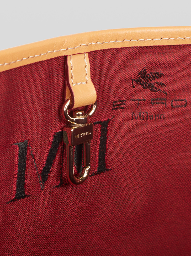 MEDIUM PAISLEY SHOPPING BAG 7