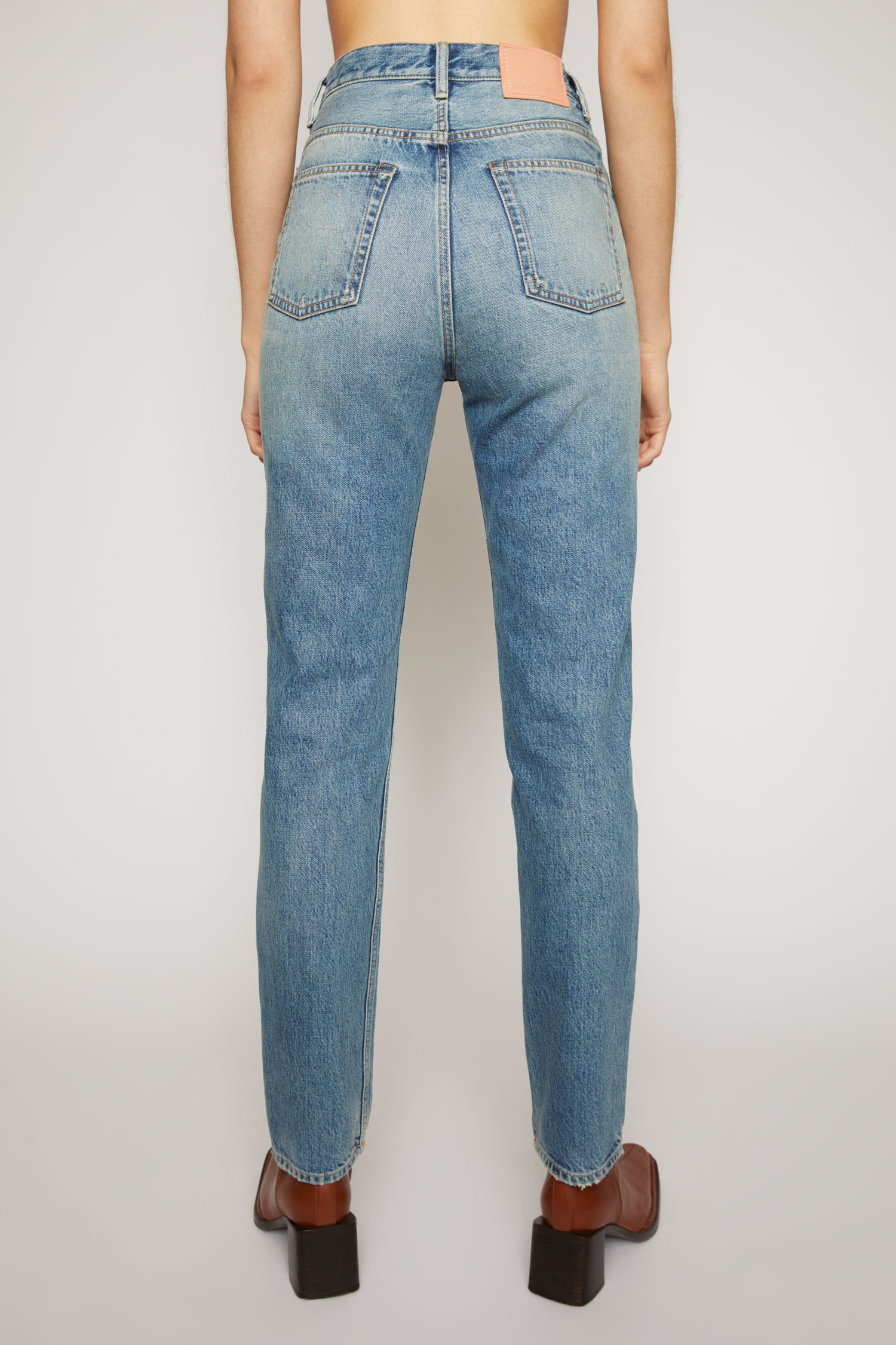 Slim fit jeans mid blue - 3