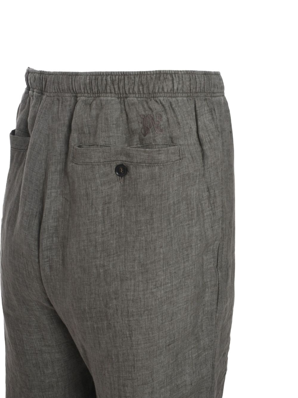 drawstring-waist trousers - 5