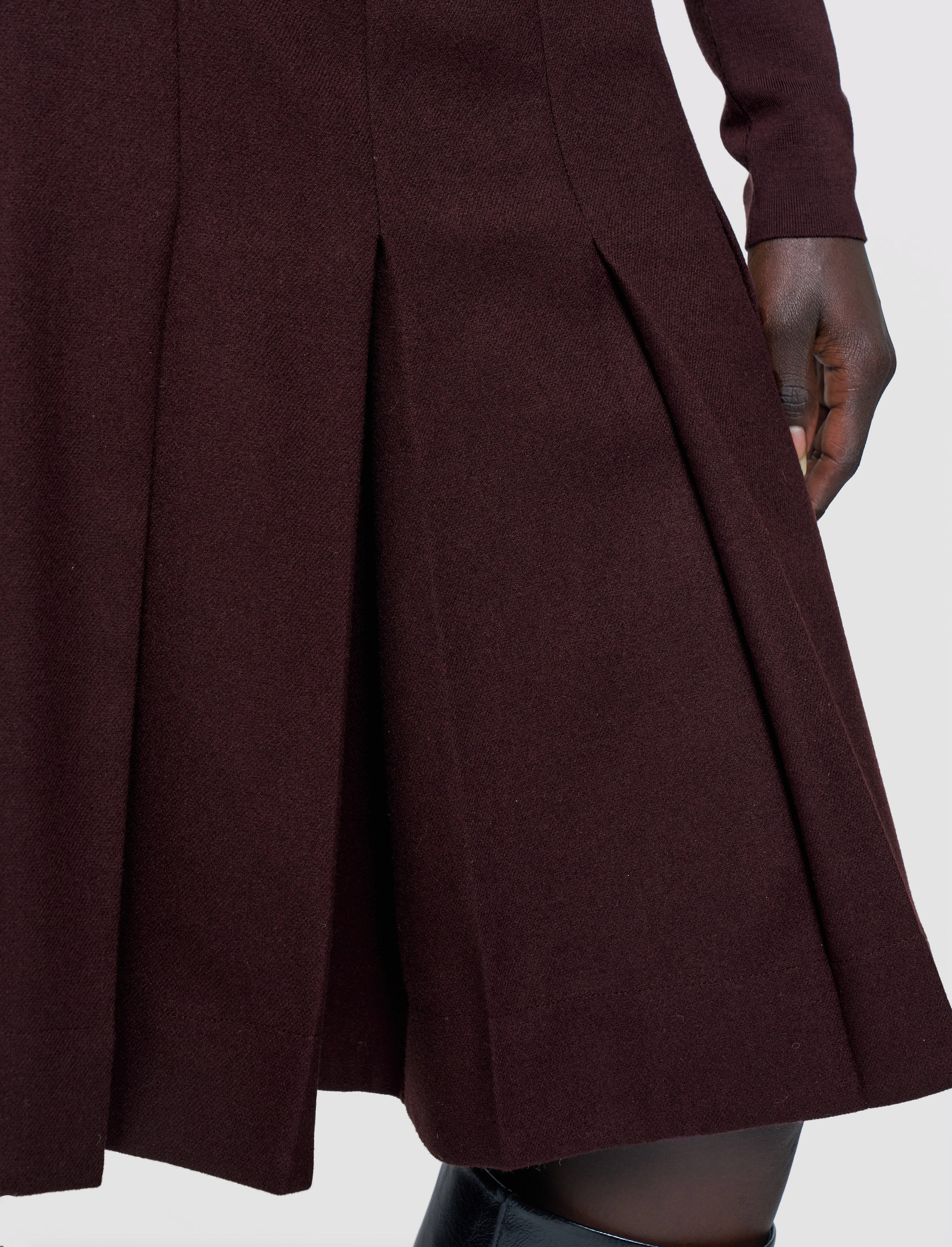 Yanis Flannel Wool Long Shorts - 4