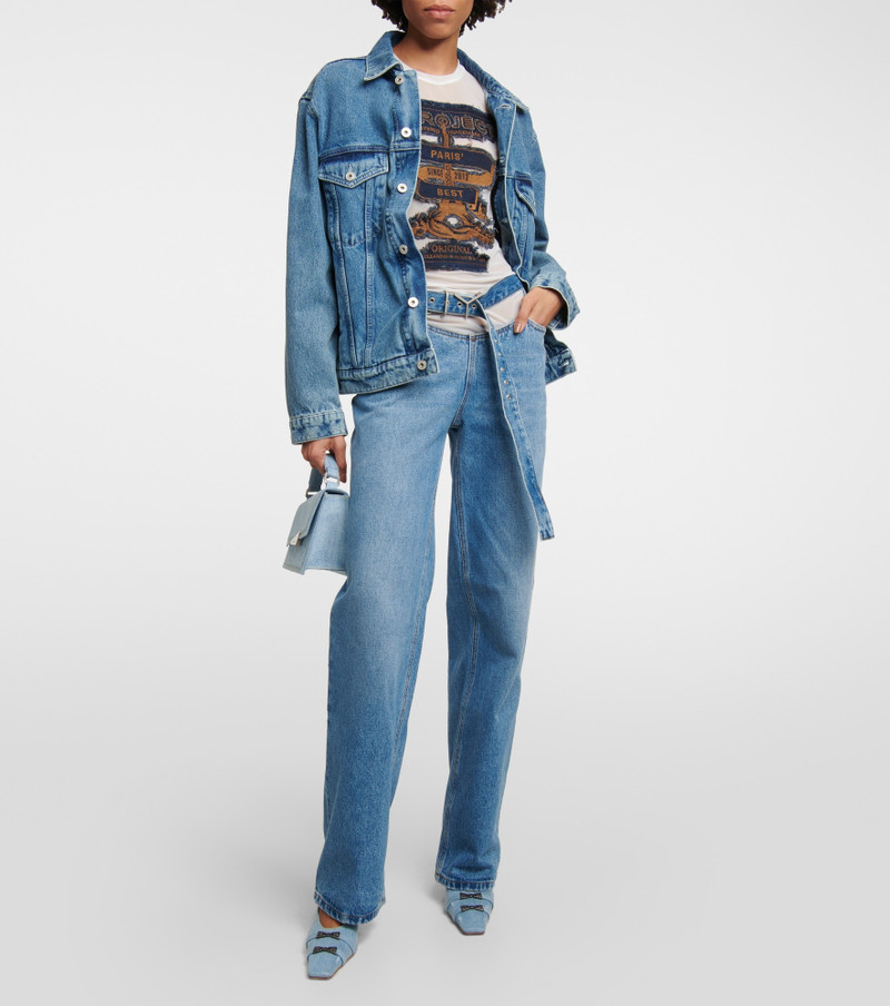 Y/Project low-rise loose-fit jeans outlook