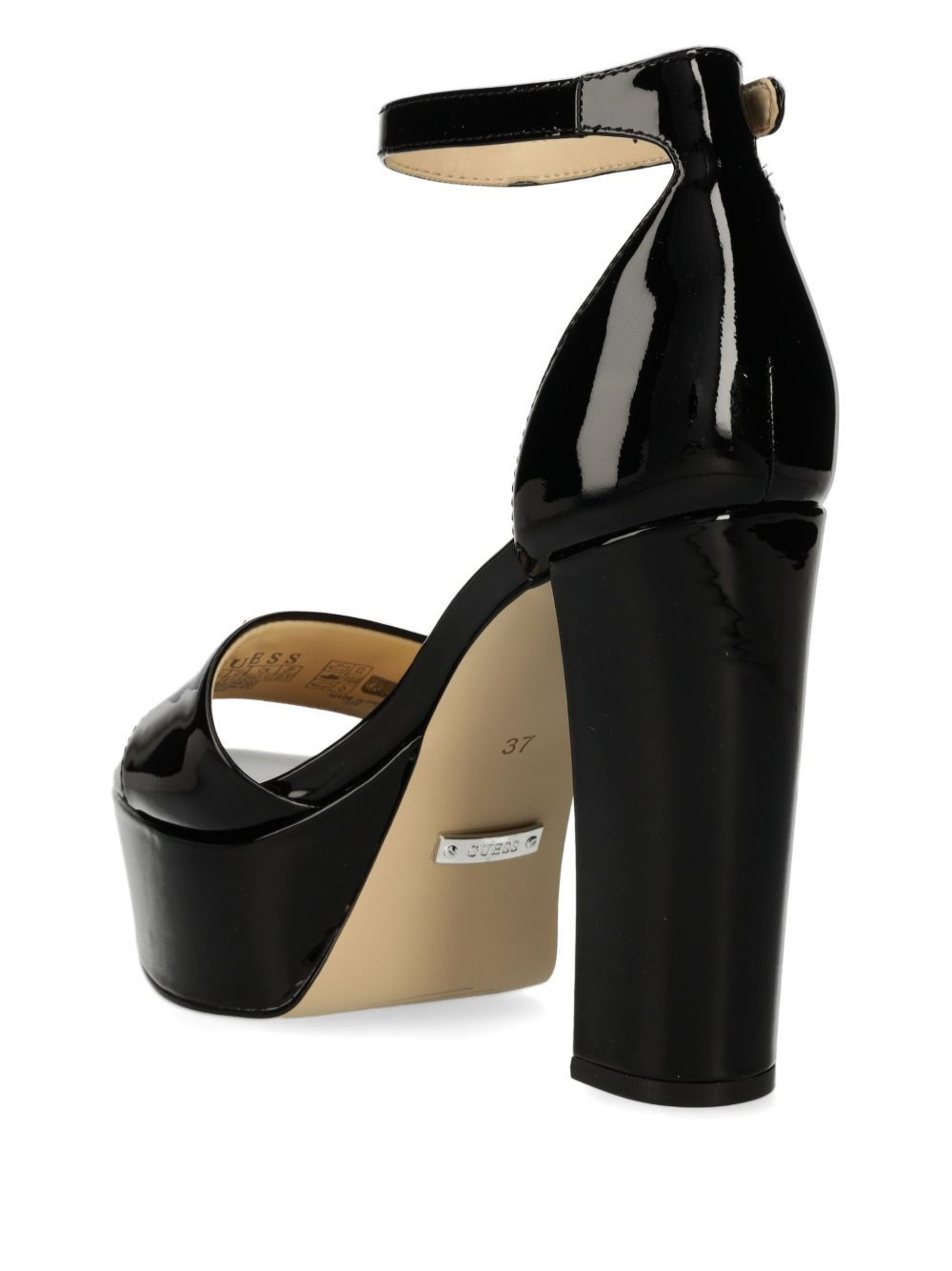 120mm leather sandals - 3