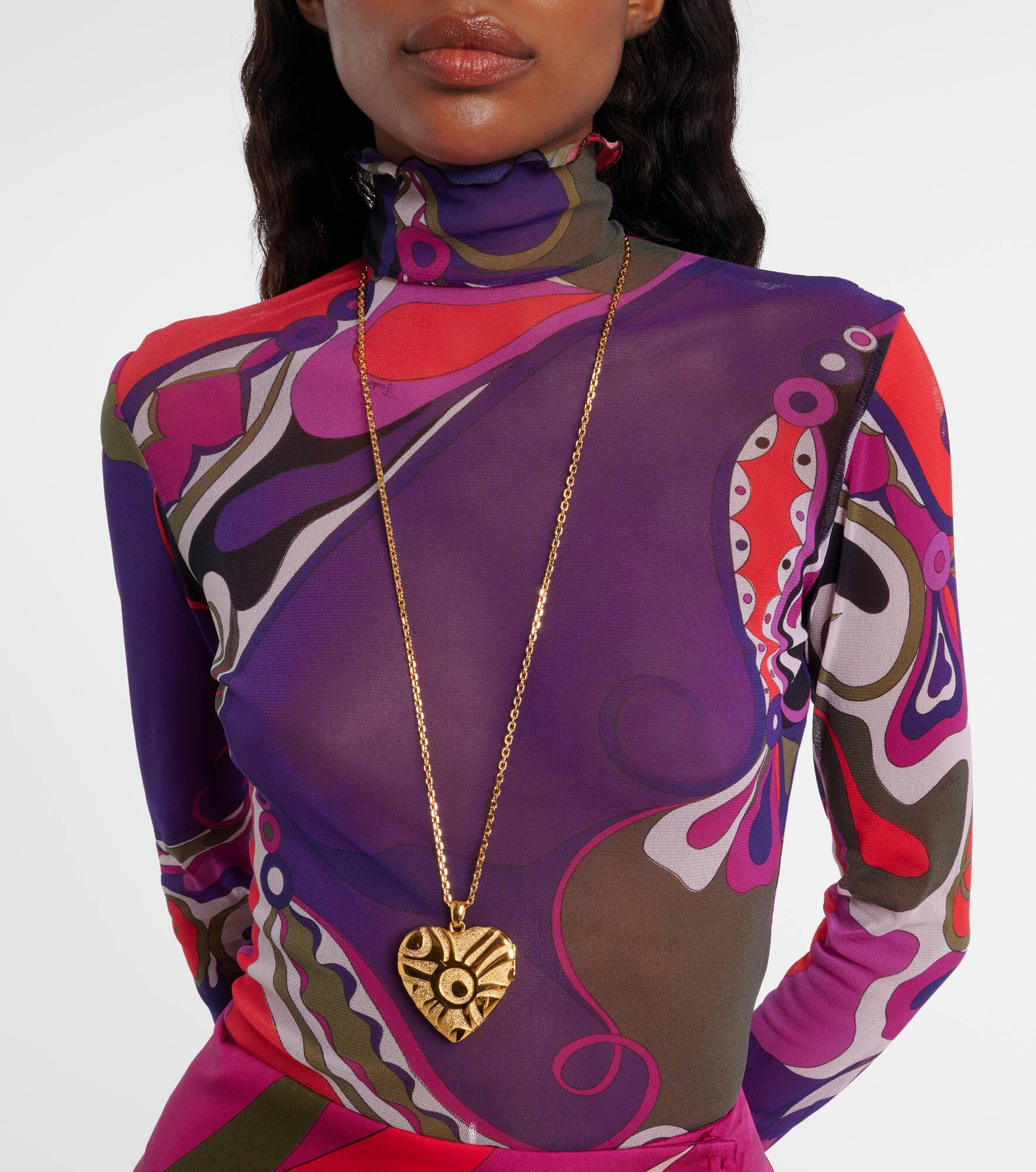 Embellished chain necklace - 3