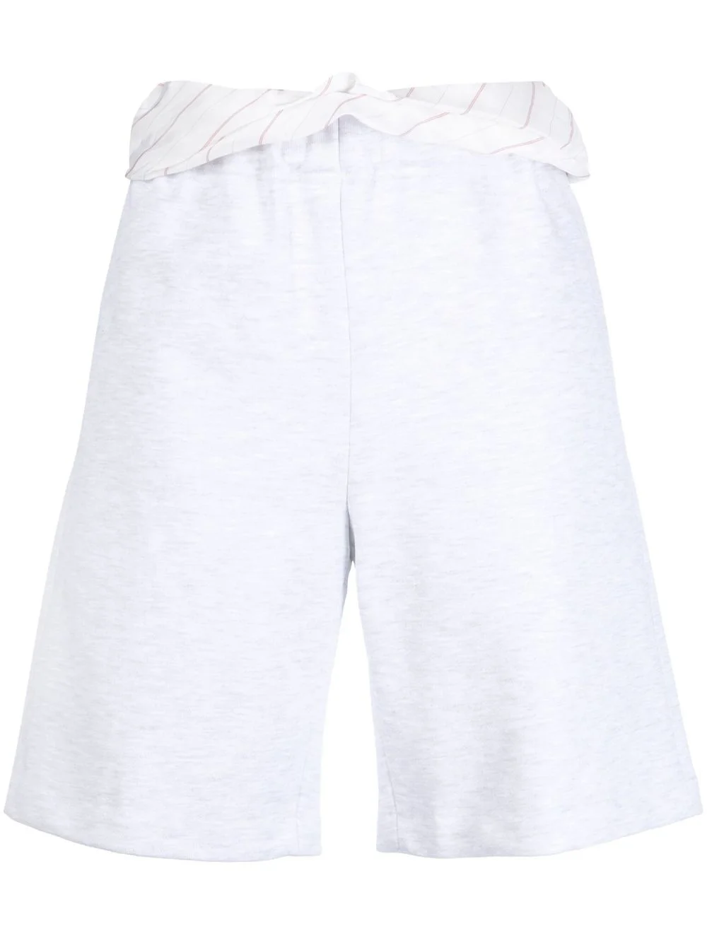 cotton track shorts - 1