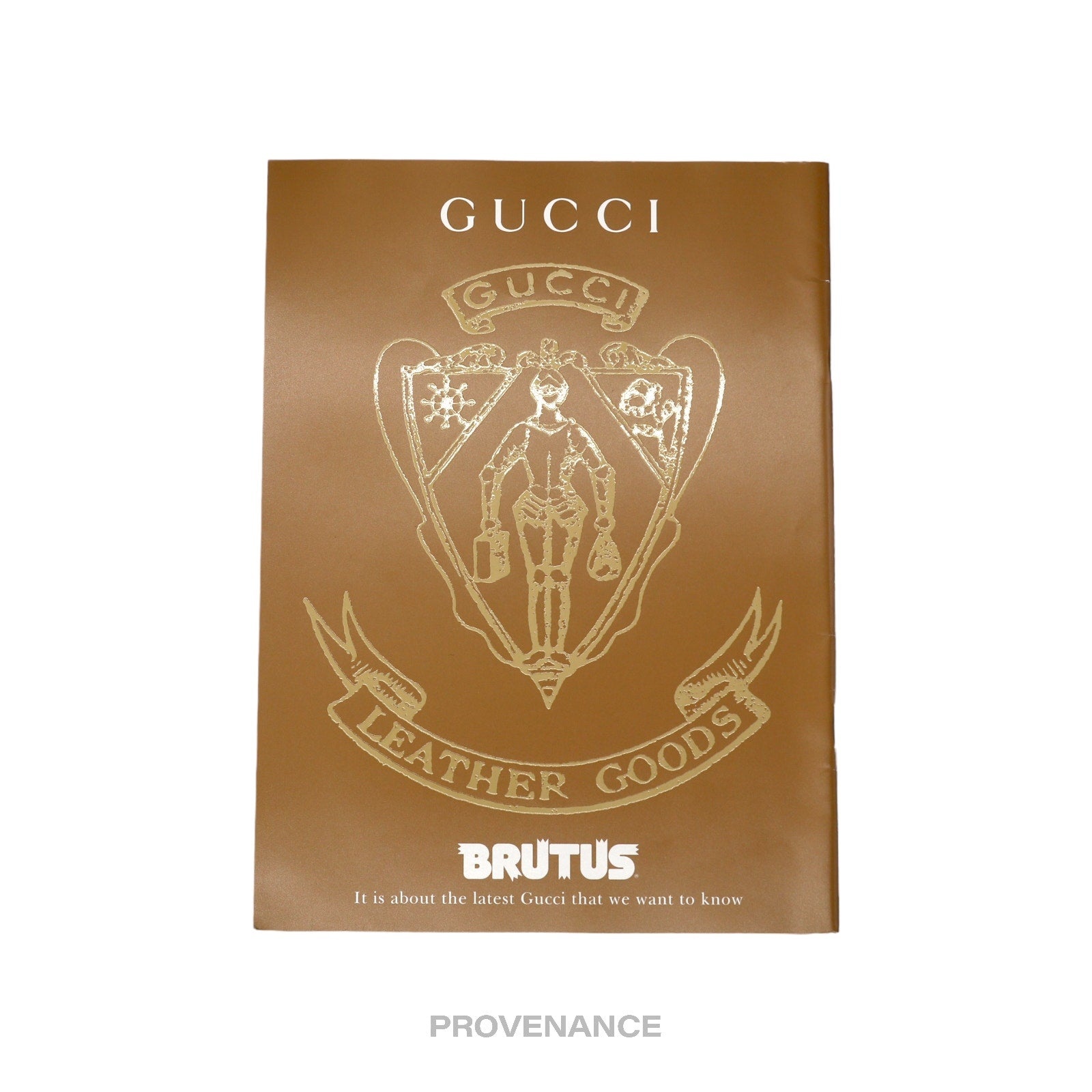 Gucci BRUTUS Magazine - 1