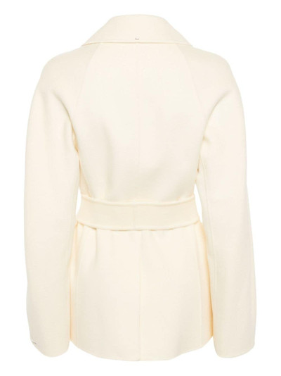 Sportmax double-breasted belted jacket outlook