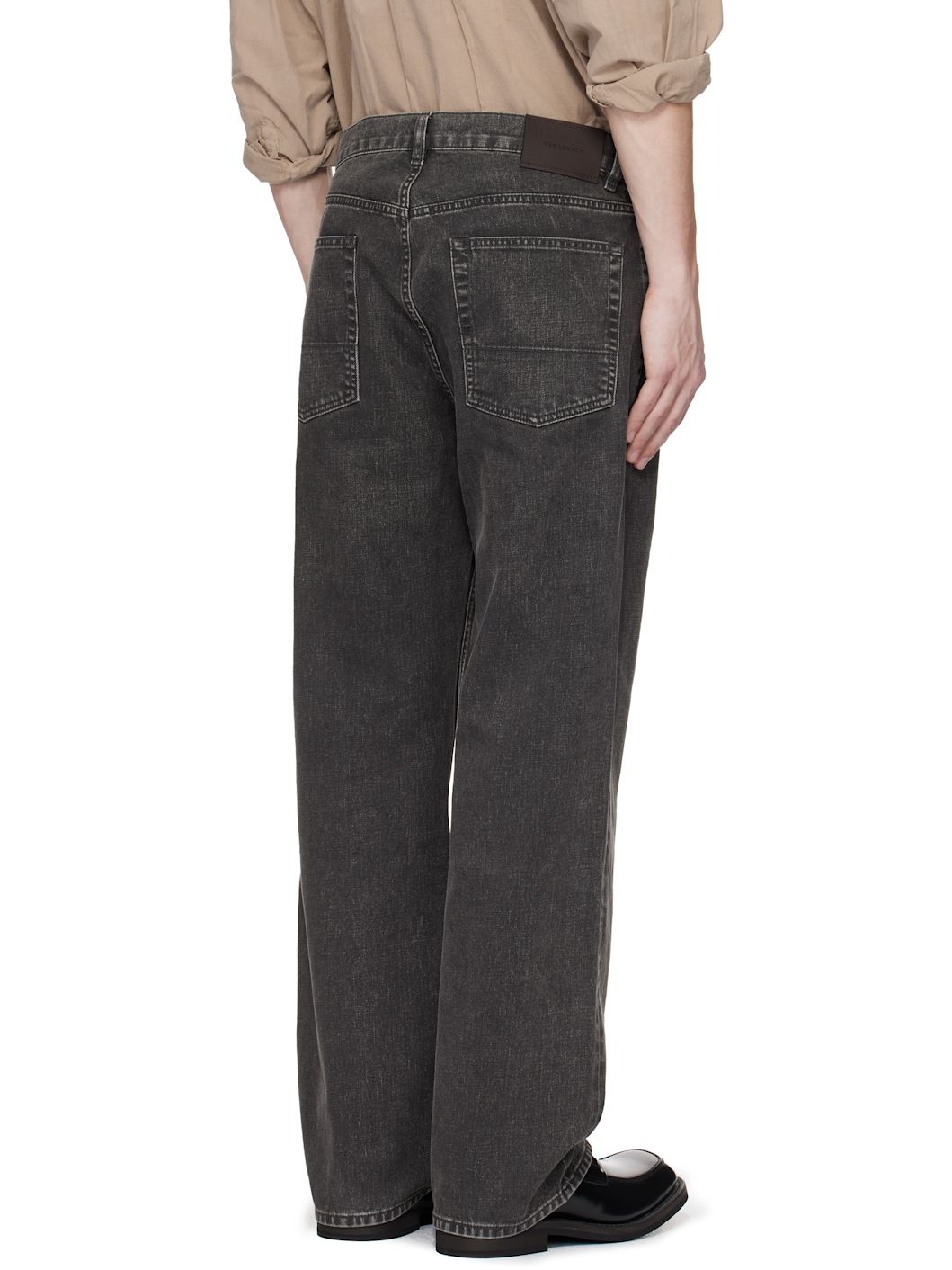 Gray Third Cut Jeans - 3