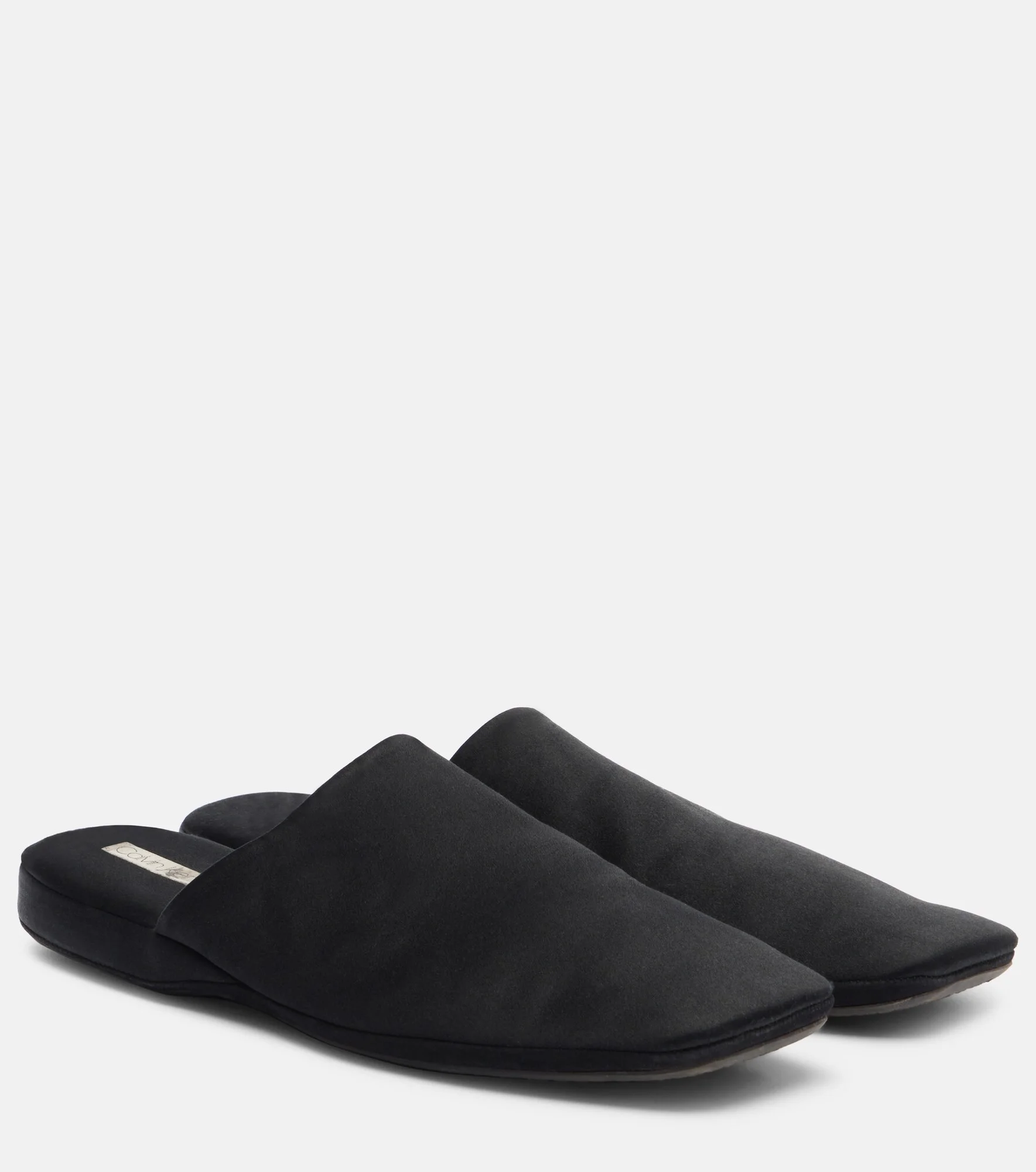 Hugh satin mules - 1