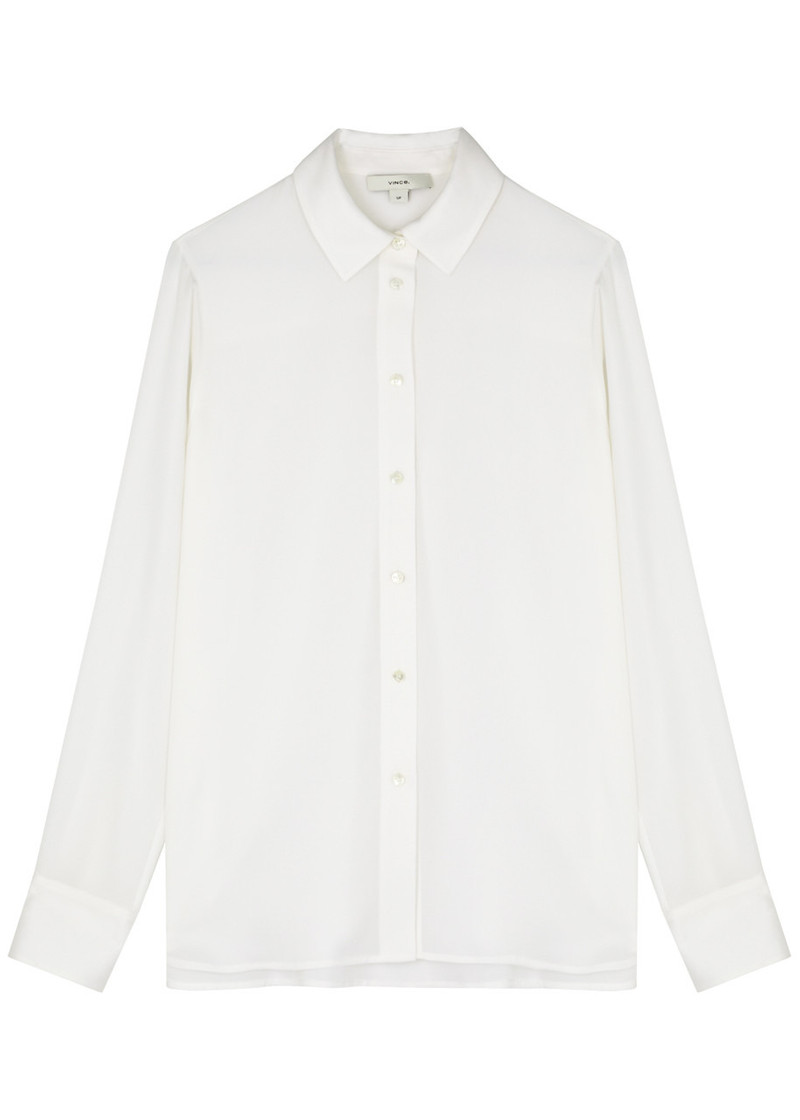 Stretch-silk shirt 6