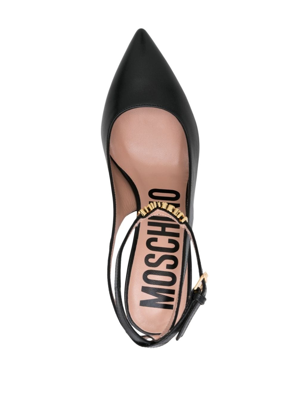 80mm leather pumps - 4