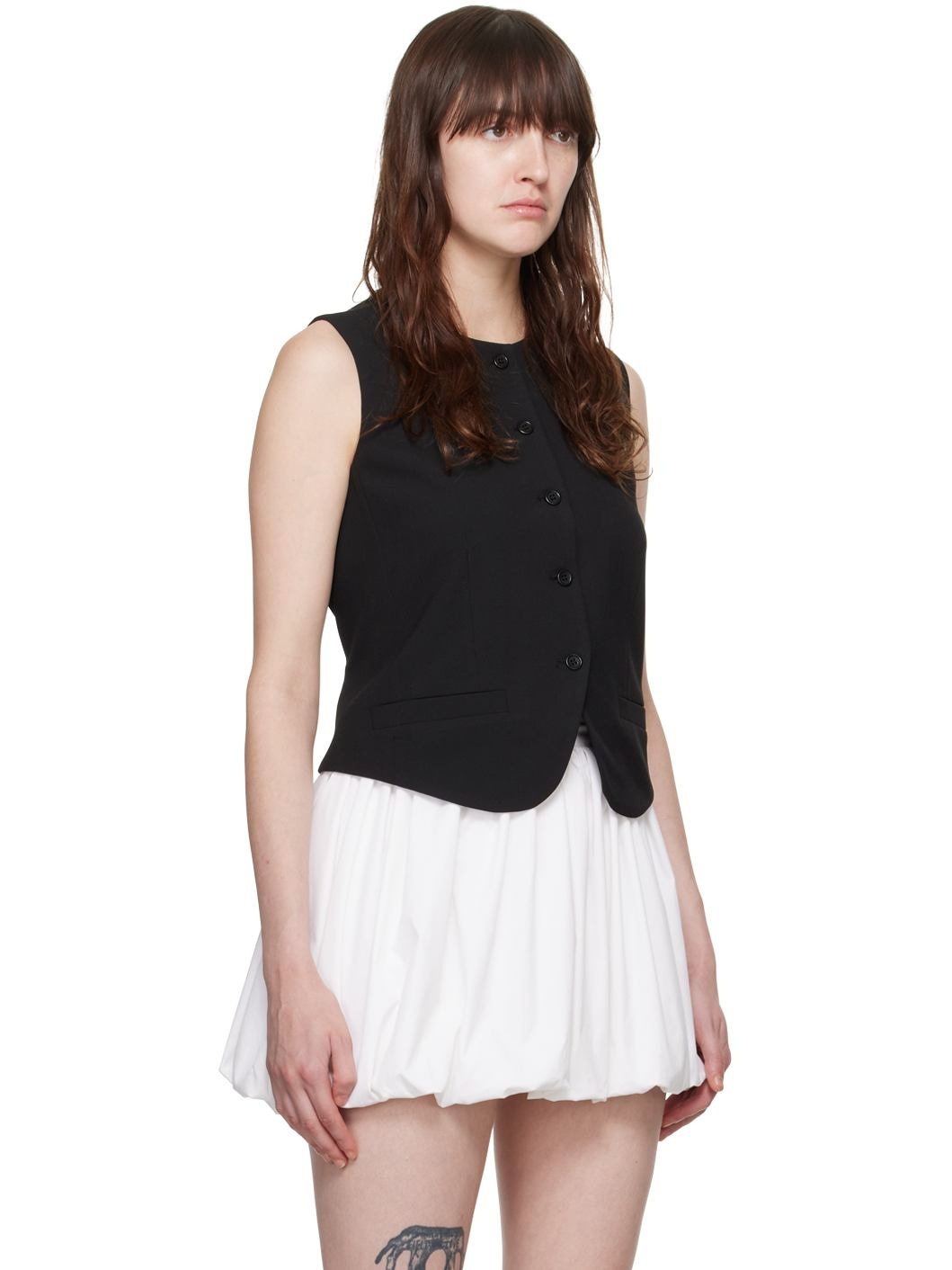 SSENSE Exclusive Black Rubens Vest - 2