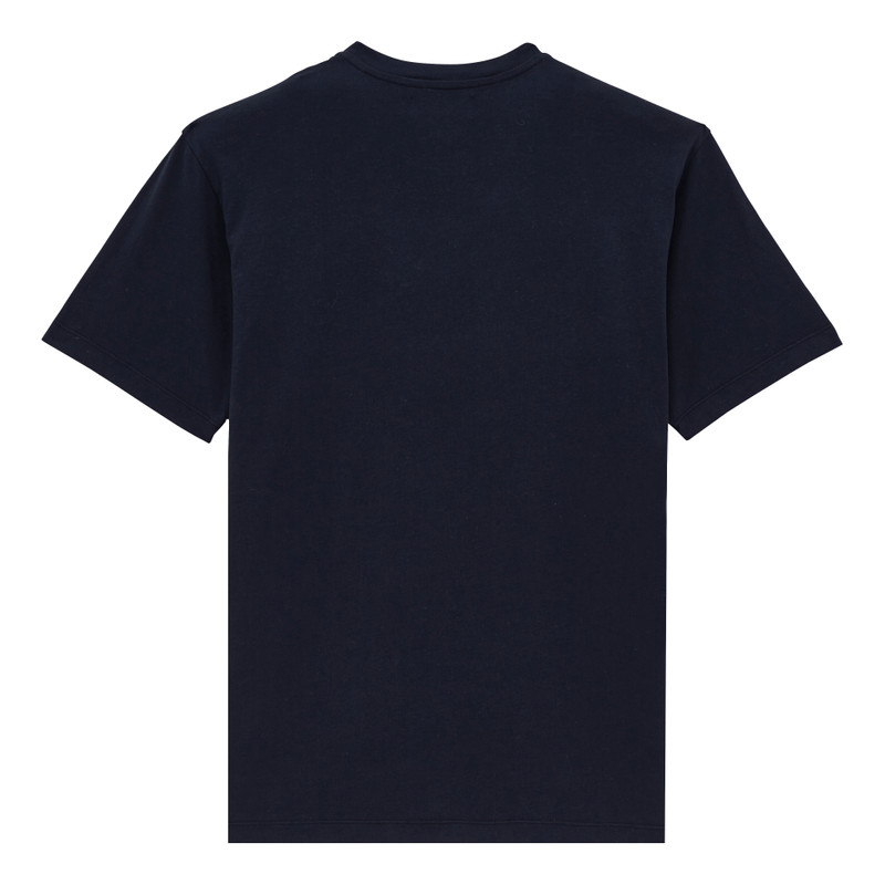 Vilebrequin Men Cotton T-Shirt Vilebrequin Logo Flocked outlook