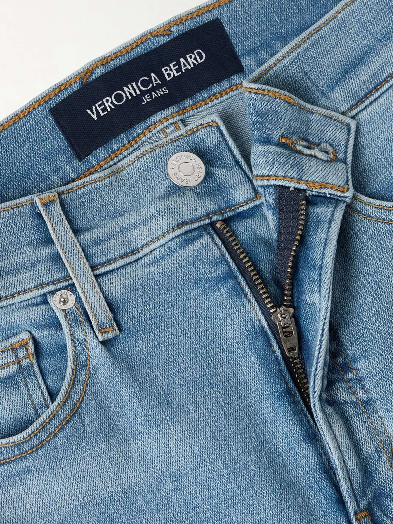 Carolina cropped high-rise flared jeans 5