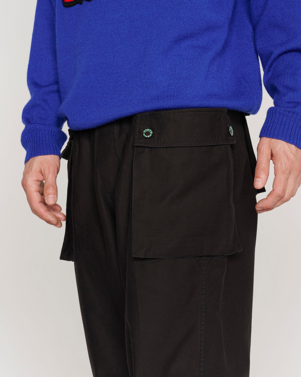 Military Cloth P44 Jungle Pant - Black - 6