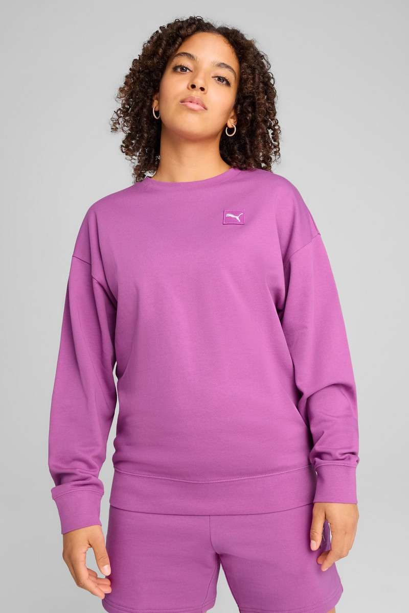 PUMA Essentials Elevated Women's Comfort Crew Sweatshirt outlook