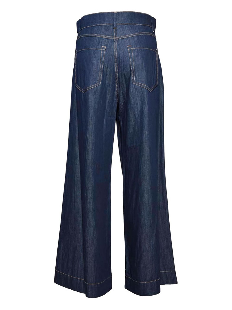 Max Mara contrast-stitching jeans outlook