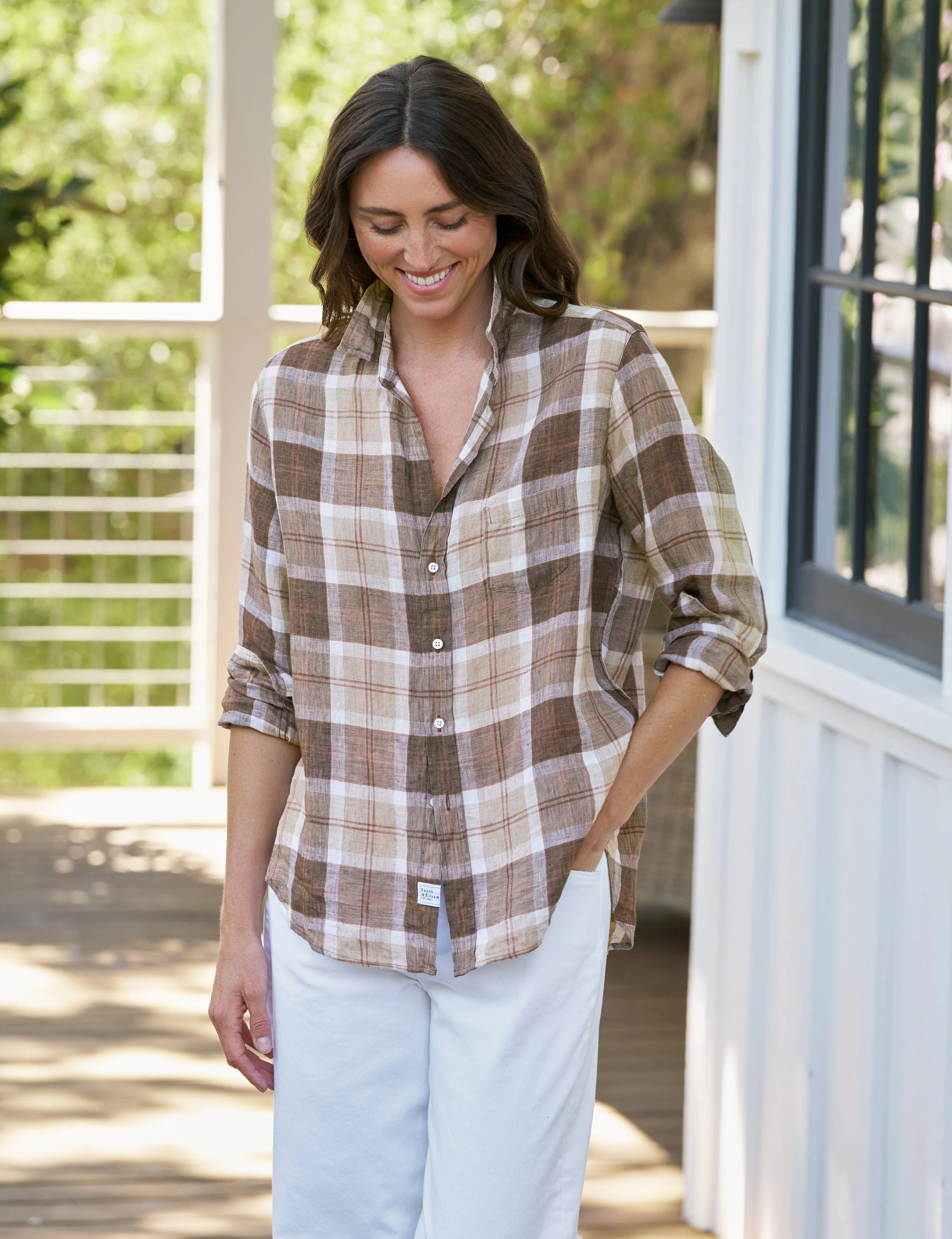 Relaxed Button-Up Shirt - 1