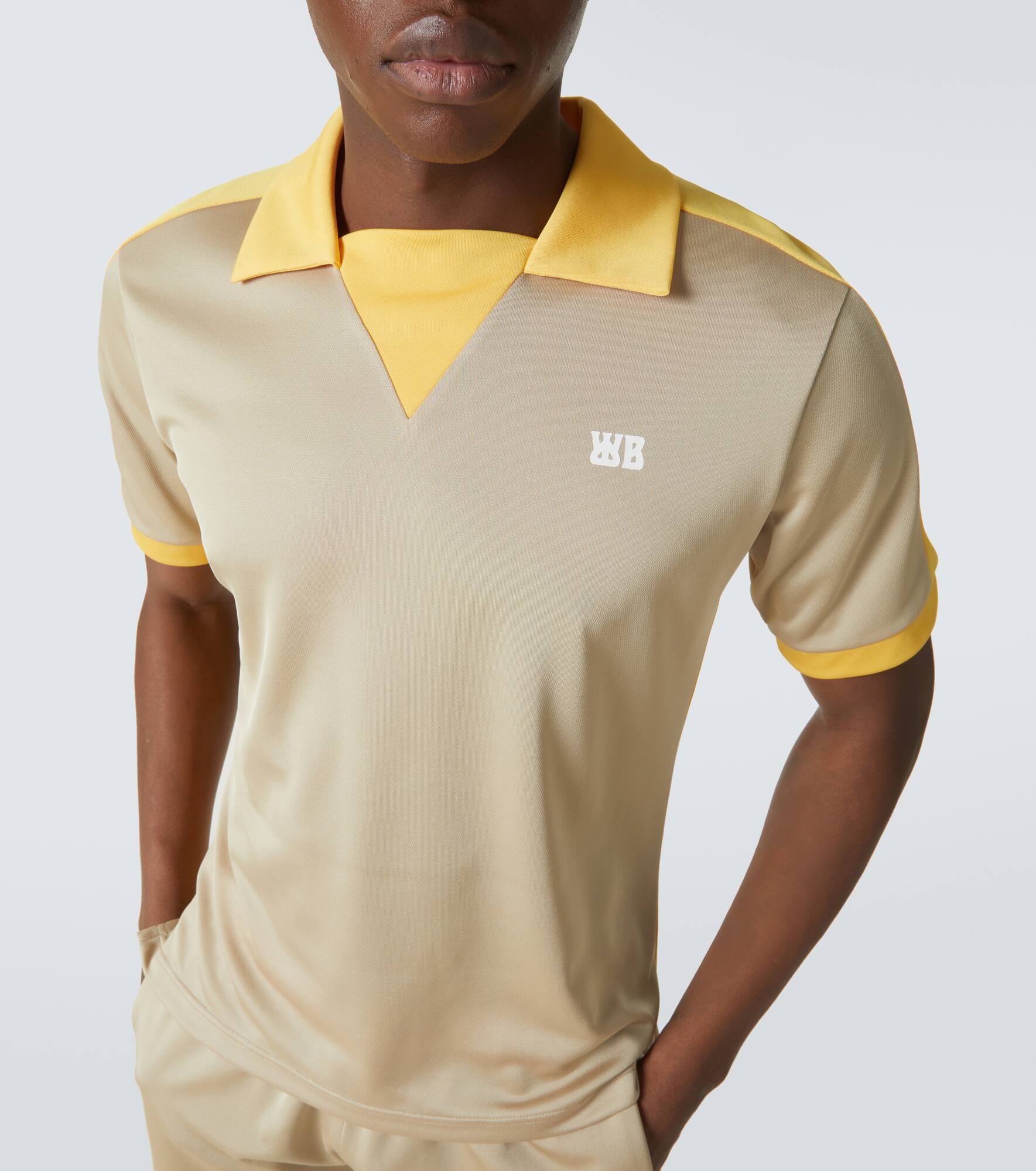 Logo colorblocked polo shirt - 5