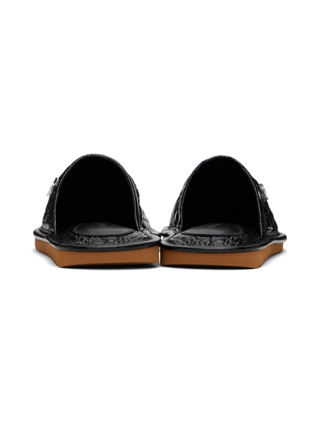 Black Larry Slippers - 2
