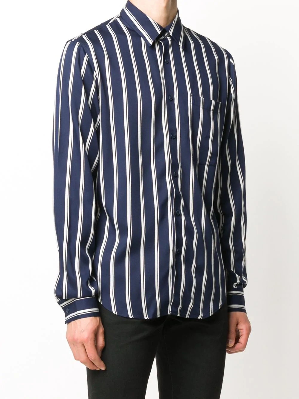 striped tailored shirt - 3