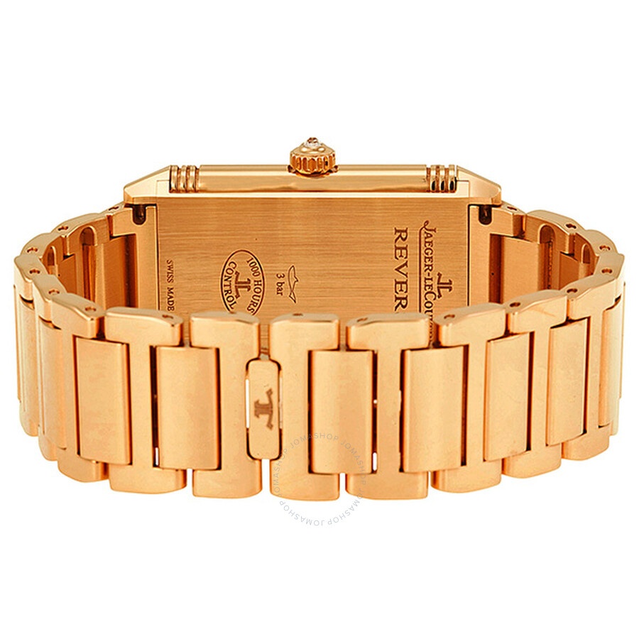 Jaeger LeCoultre Grande Reverso Silver Dial 18kt Rose Gold Ladies Watch Q3202121 - 3