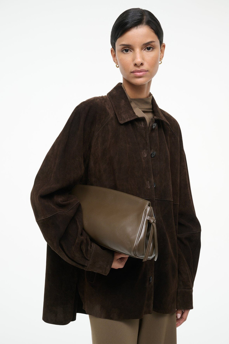 STAUD STAUD MAUDE SOFT CLUTCH TRUFFLE outlook