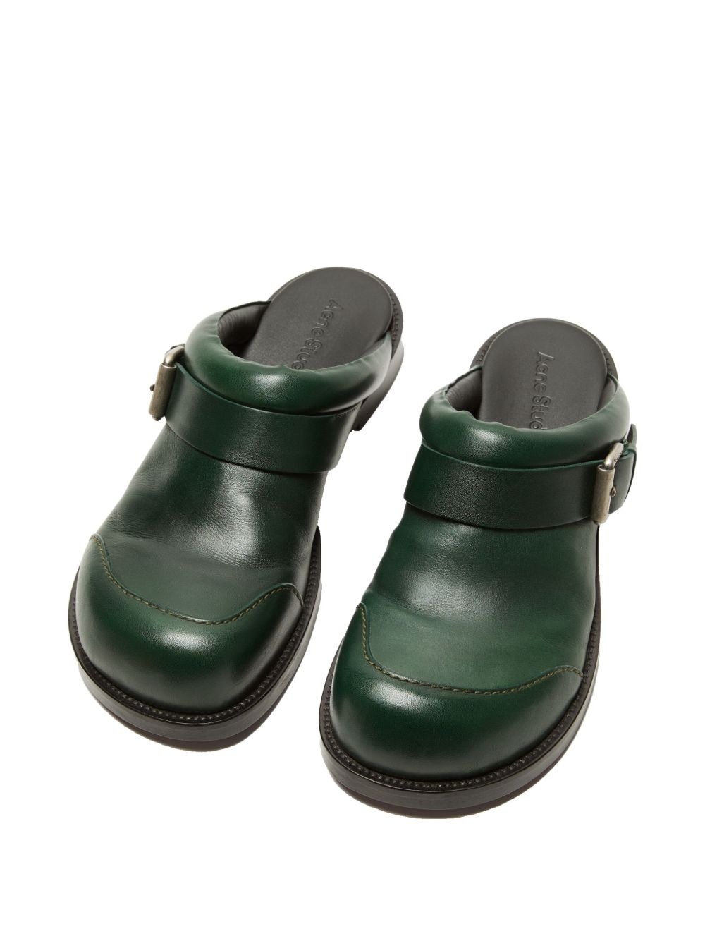 leather mules - 2
