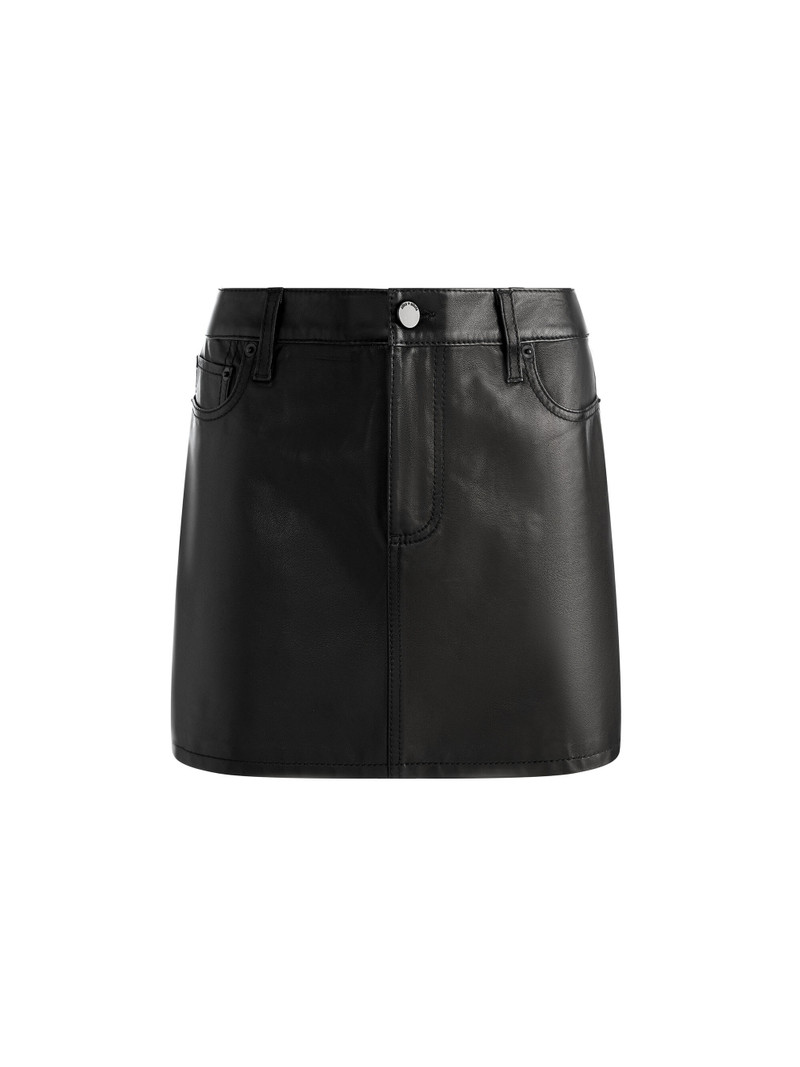 JOSS LEATHER MINI SKIRT 1