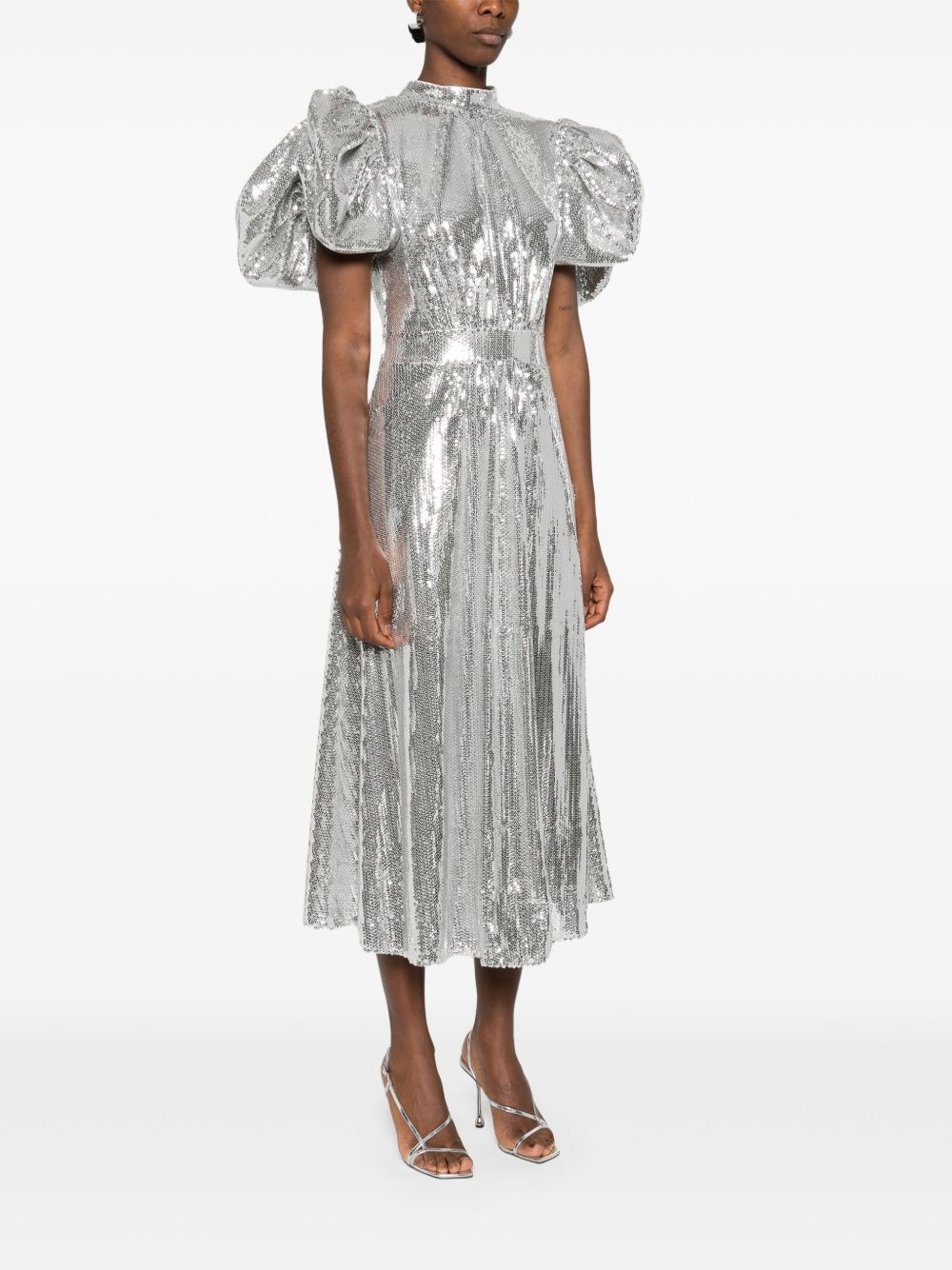 sequined maxi dress - 3