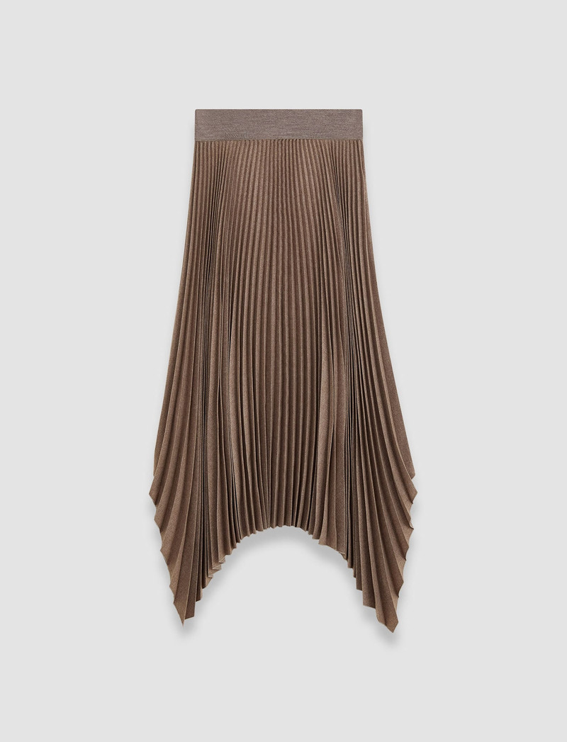 Pleated Flannel Ade Skirt 1