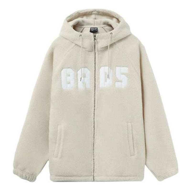 Li-Ning x BADFIVE Lifestyle Hooded Jacket 'Beige White' AFDR733-4 - 1