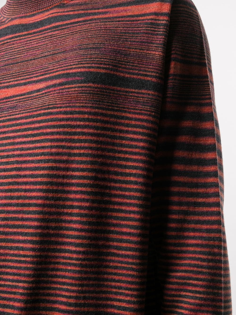 distorted stripe pattern jumper - 5