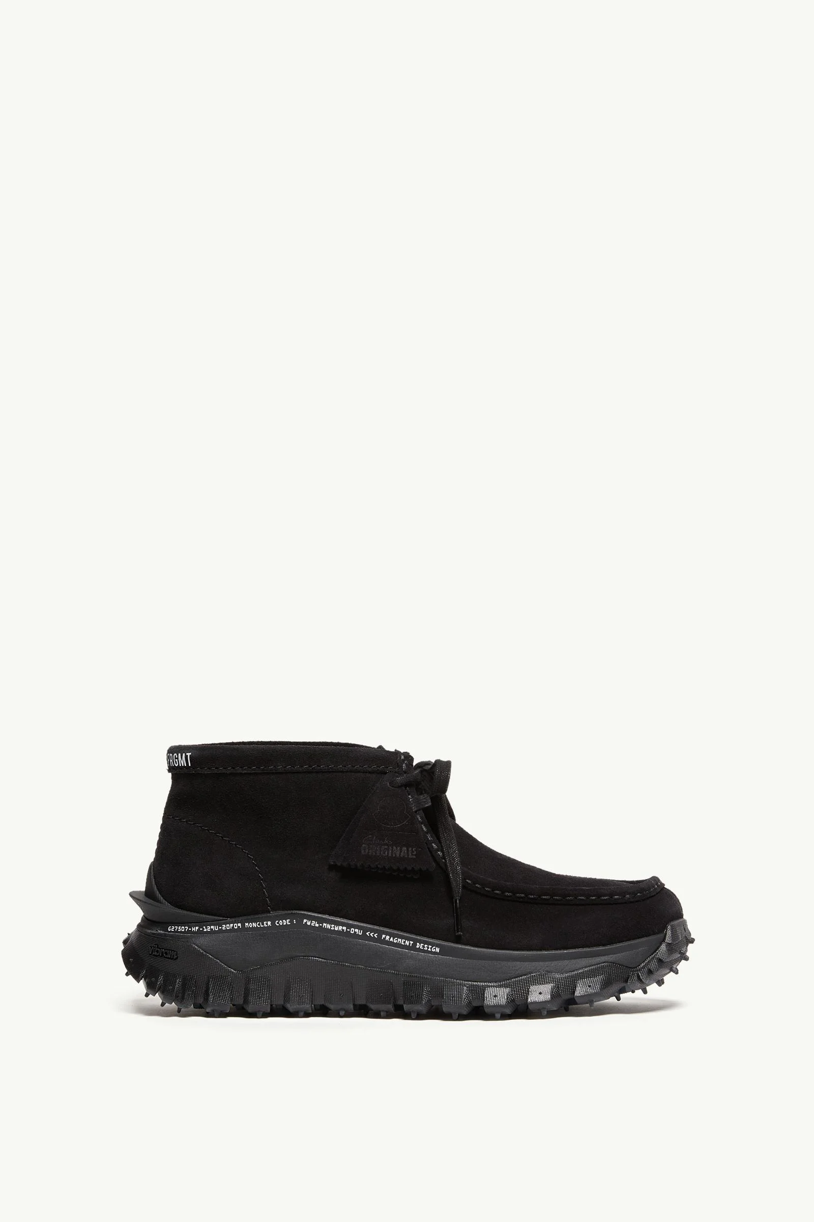 Moncler x Fragment x Clarks Trailgrip Wallabee GTX Suede Boots - 1